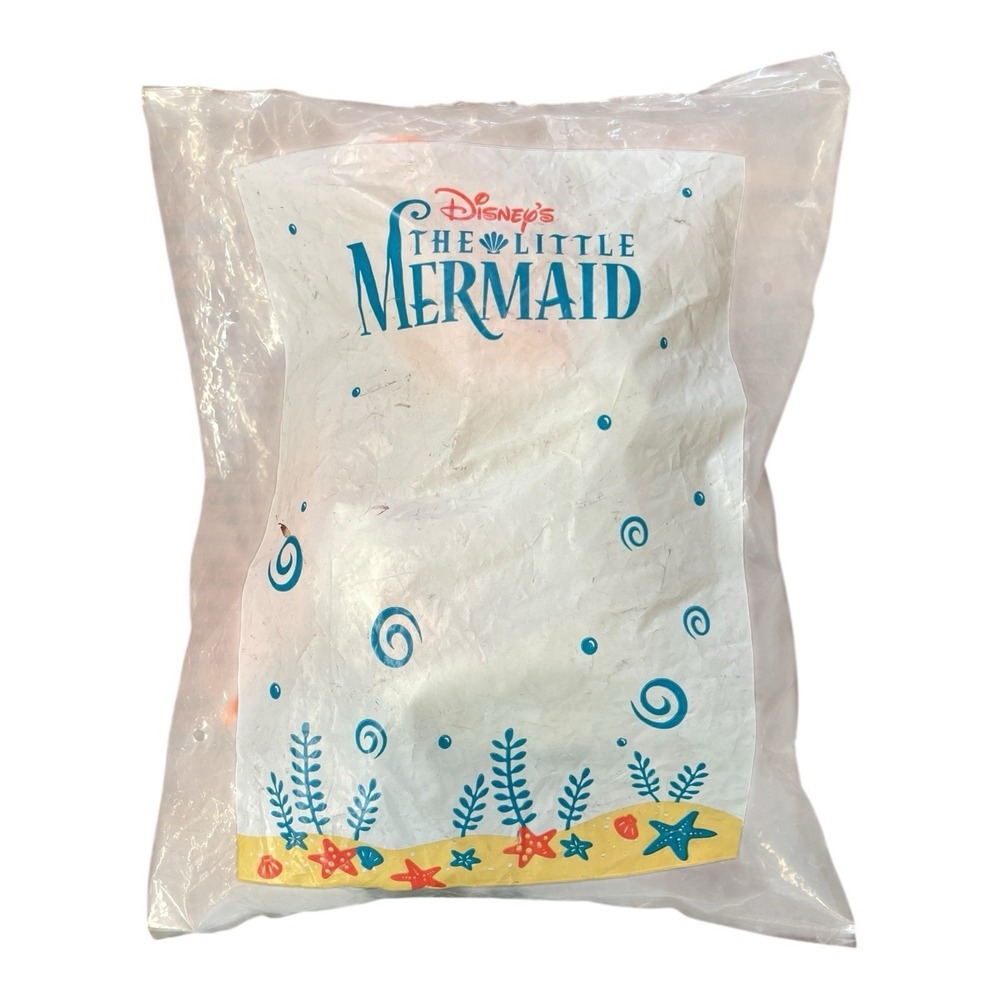 Scuttle Disney Little Mermaid McDonald's Happy Meal 1997 Plush‎